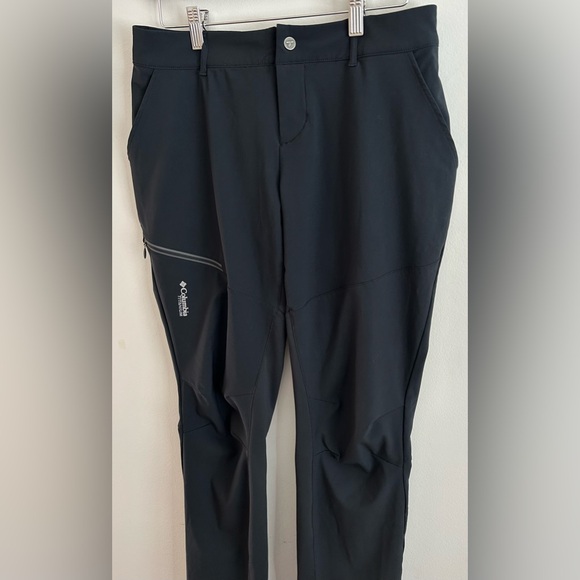 Columbia Titanium Women’s Black Athletic Workout Pants - Size 10/42 Like New - Picture 2 of 7